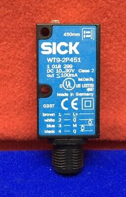 SICK WT9-2P451 / WT92P451 PHOTOELEKTRISCHER NÄHERUNGSSENSOR 