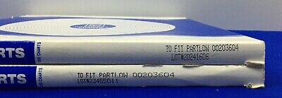 1 LOT QTY OF 2 - GRAPHIC CONTROLS / PARTLOW PW 00203604 CIRCULAR CHARTS