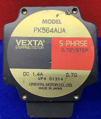 Lote de 2 motores paso a paso de 5 fases Oriental Motor Vexta PK564AUA