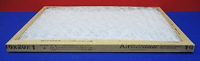 AIR HANDLER FIBERGLASS AIR FILTERS 16" X 20" X 1" SELLING AS '1 LOT OF 12'