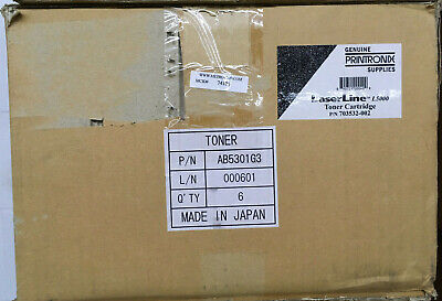 1 CAJA CANTIDAD 6 - CARTUCHOS DE TÓNER PRINTRONIX 703532-002 / AB5301G3 LASERLINE L5000