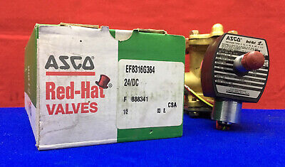 VÁLVULA SOLENOIDE ASCO RED-HAT II EF8316G364 SN F888341