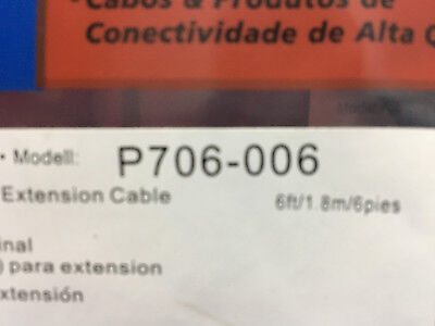 Cables Tripp Lite nuevos, cantidad de 3. Modelo P706-006