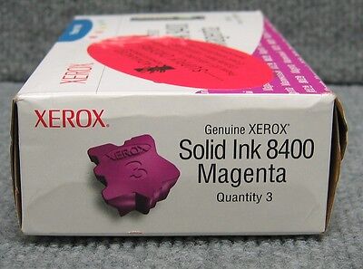 XEROX PHASER 8400 / 108R00606,ORIGINAL UNOPENED PACKAGE INCLUDES 3 STICKS INKJET