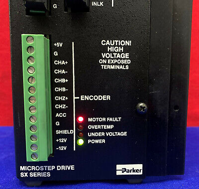 Unidad Parker Compumotor MicroStep Drive serie SX (etiqueta faltante)