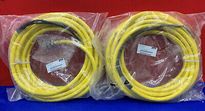 Lote de 2 cables Parker Compumotor 71-017677-25 de 25 pies y 12 pines