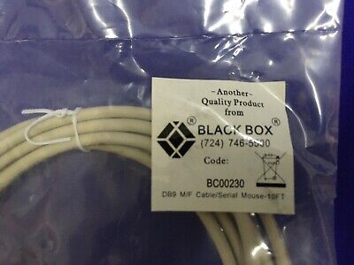 BLACK BOX ® BC00230 / DB9 M/F CABLE/SERIAL MOUSE-10FT