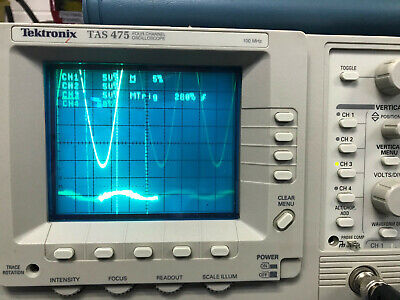 Osciloscopio analógico Tektronix TAS475 