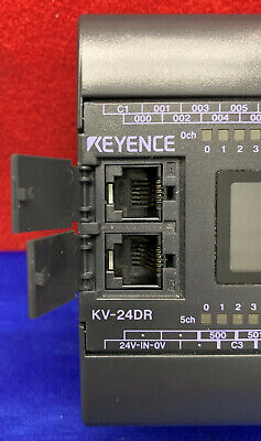 Módulo de control PLC Keyence KV-24DR de 24 V CC y 5 canales