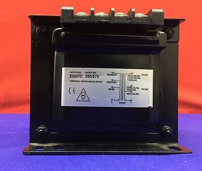 TRANSFORMADOR DE CONTROL INDUSTRIAL DE ALTA CALIDAD EGS E250TC 