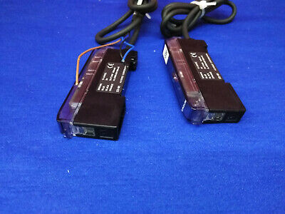 1 LOT QTY OF 2 - KEYENCE ES-M1  PROXIMITY SWITCH AMPLIFIER