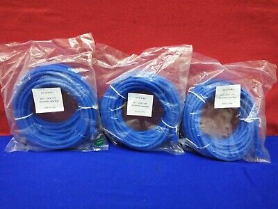 QTY 3 - HA-C6-30-BLU 30FT-CAT6 UPT NETWORK CABLE BLUE