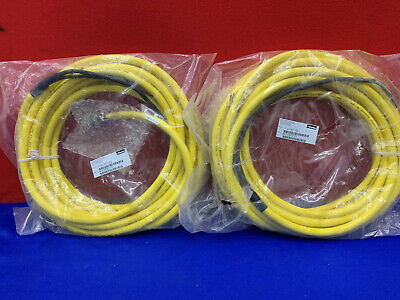 Lote de 2 cables Parker Compumotor 71-017677-25 de 25 pies y 12 pines