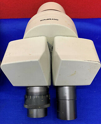 FOR PARTS OR REPAIR - Lot of 2 OLYMPUS VMF 1X Microscope Head NO EYE PIECES