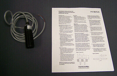 SENSOR DE PROXIMIDAD CAPACITIVO CON MICROINTERRUPTOR DE HONEYWELL SERIE 973CP