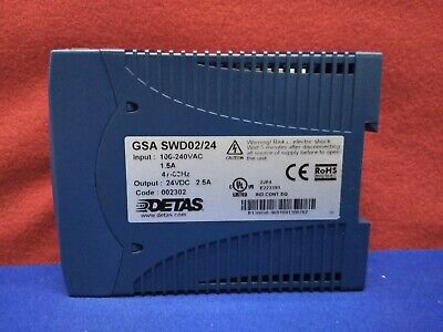 DETAS GSA SWD02/24  POWER SUPPLY