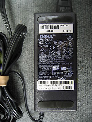 ADAPTADOR DE ALIMENTACIÓN CON CABLE DELL ADP-70EB PA-6 FAMILY P/N 9364U