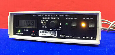 ELECTROTECH SYSTEMS ETS AUTOMATIC HUMIDITY CONTROLLER 514 SN 687