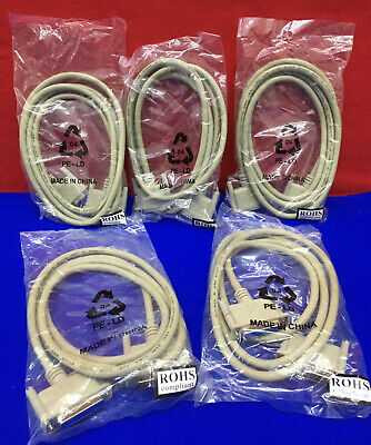 CANTIDAD 5 - DIGI-KEY AE9861-ND AK733-1.8-R CABLE DE CONEXIÓN IEEE1284 1.8M