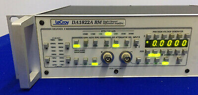 LECROY DA1822A RM / DA1822ARM SINGLE CHANNEL DIFFERENTIAL AMPLIFIER 100-250VAC