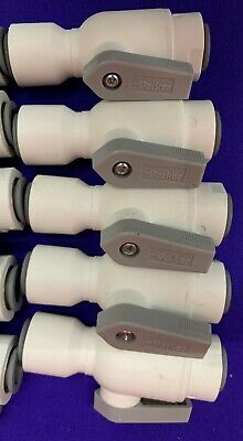 Lot of 15 - Parker Ball Valve 5UMV0 / Inline / Pipe Size 3/8” / Tube Size 3/8”