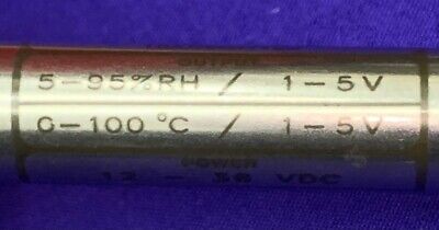 Transmisor de temperatura y humedad relativa Omega HX11V, 12-36 VCC, 5-95 % de humedad relativa, 0-100 °C = 1-5 V 