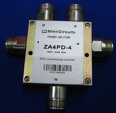 MINI-SCHALTUNGEN LEISTUNGSSPLITTER ZA4PD-4 2000-4200 MHz