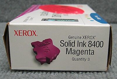 XEROX PHASER 8400 / 108R00606,ORIGINAL UNOPENED PACKAGE INCLUDES 3 STICKS INKJET