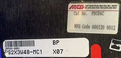 Ametek MCG Power Supply PBC06C PS2X3W48-MC1