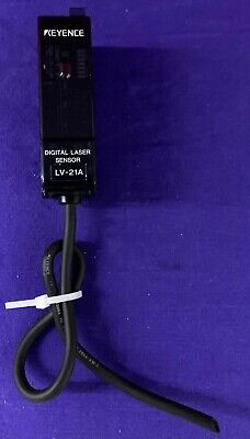 Keyence LV21A / LV-21A Digital Laser Sensor / Amplifier Unit