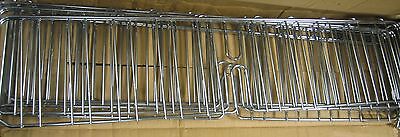 METRO SHELF DIVIDER DD36C ' 1 LOT QTY OF 6' NEW NSF CHROME PLATED