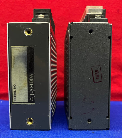 1 LOT QTY OF 2 - LAMBDA LUS-8A-5 POWER SUPPLY