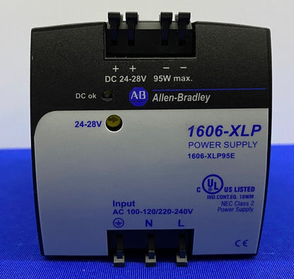 Allen Bradley AB 1606-XLP POWER SUPPLY 1606-XLP95E Ser.A / 1606XLP95E