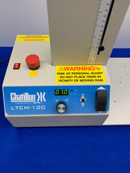 CHATILLON, LTCM-100 TENSILE TEST FRAME, NO LOAD CELL