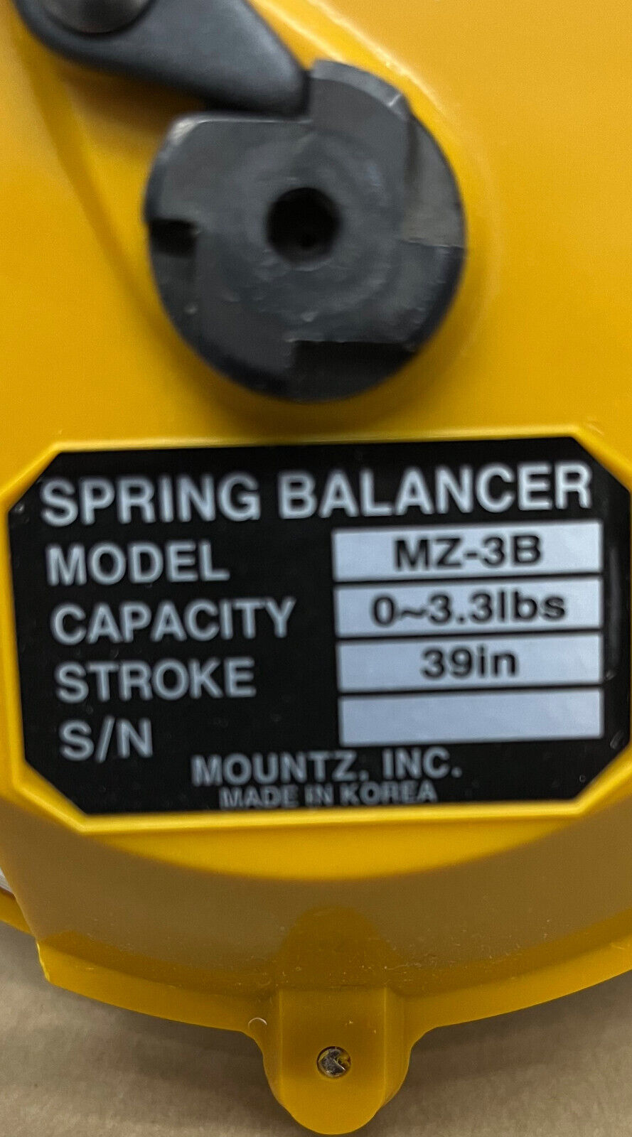 MOUNTZ MZ-3B TOOL BALANCER 0-3.3lbs OMNI 0.5-1.5Kg - 1 LOT QTY 2