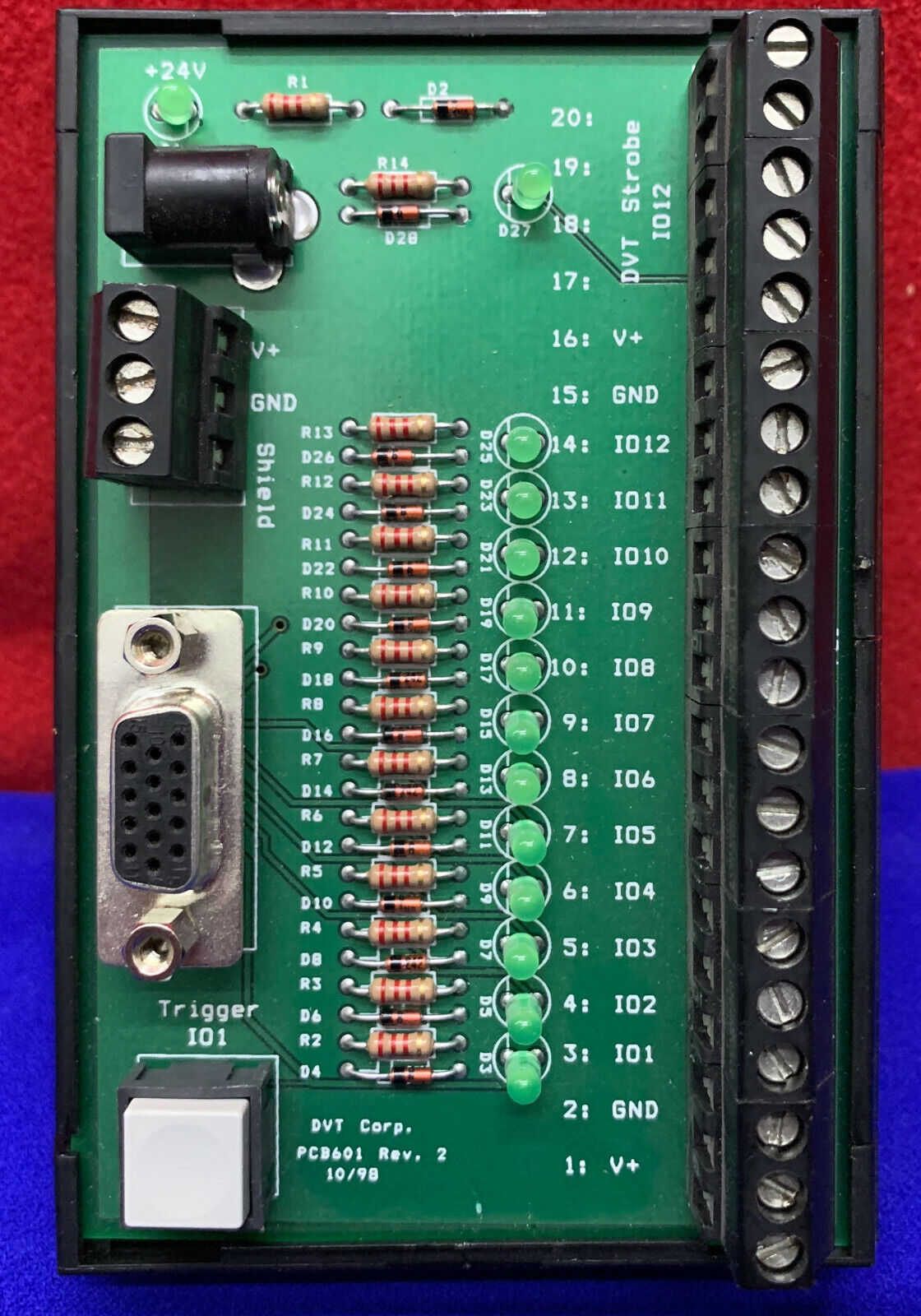 PHOENIX CONTACT Typ UMK-SE 11,25-1 DVT PCB601 TERMINAL / BREAKOUT BOARD