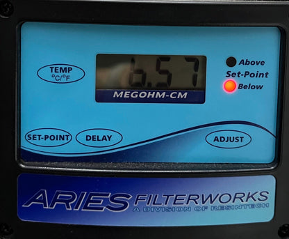 SISTEMA DE PURIFICACIÓN DE AGUA DE ALTA PUREZA ARIES FILTERWORKS ARS-105 - PIEZAS/REPARACIÓN