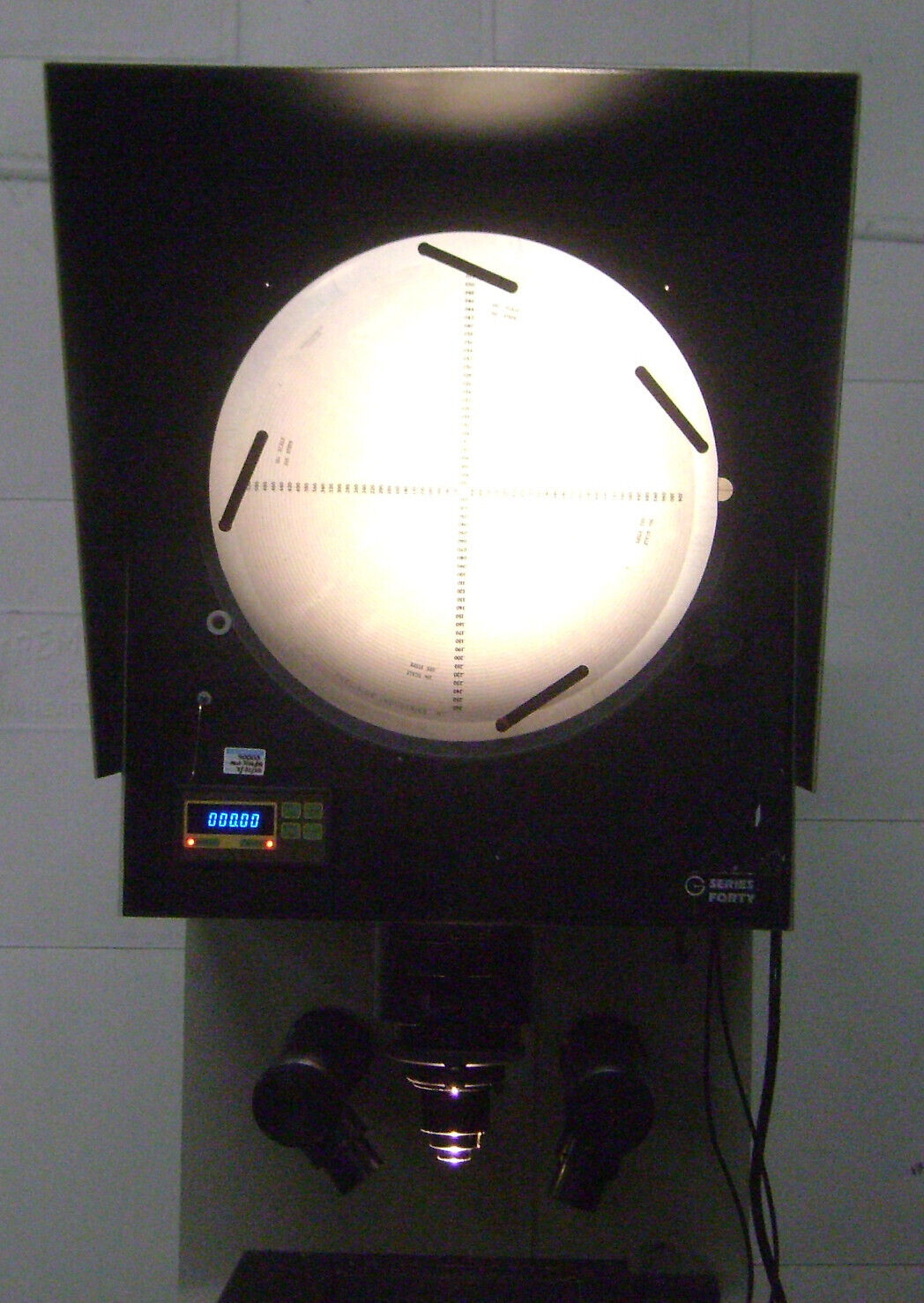 ACU-RITE SERIES FORTY 49-GMXT OPTICAL COMPARATOR INSPECTION EQUIPMENT