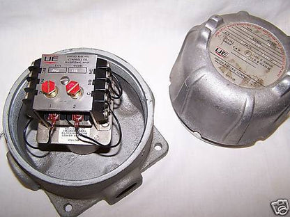 United Electric Controls Model 156 Type J96A Dual Set Point Pressure Switch