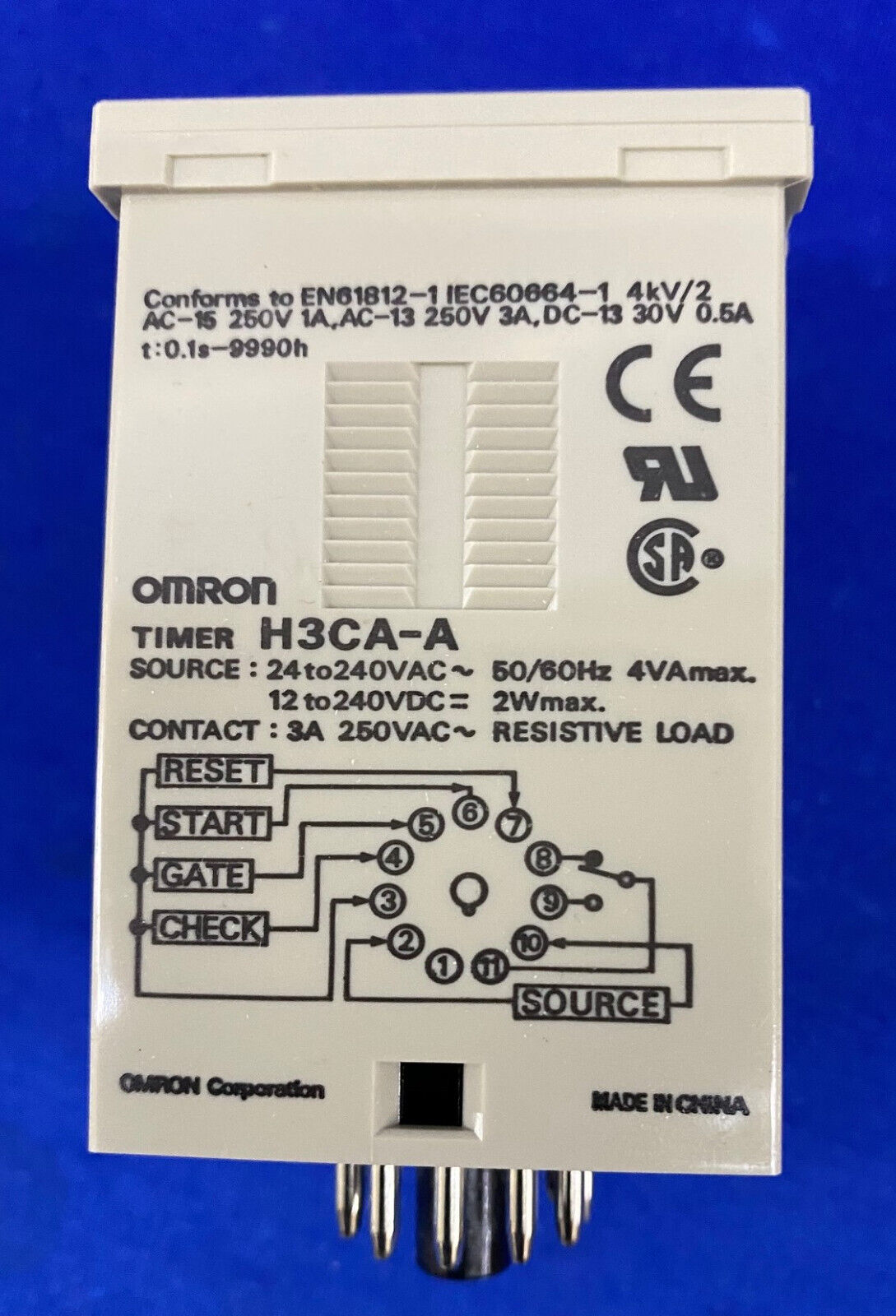 OMRON H3CA-A TIMER - NEU IN ORIGINALVERPACKUNG / VERPACKUNG WEIST KOSMETISCHE VERSCHLEISS 