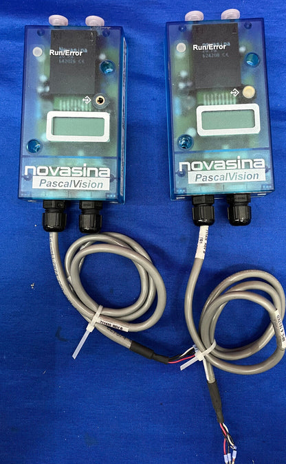 1 LOT QTY 2 NOVASINA PASCALVISION 20 LEVEL 2 DIFFERENTIAL PRESSURE MEAUREMENT