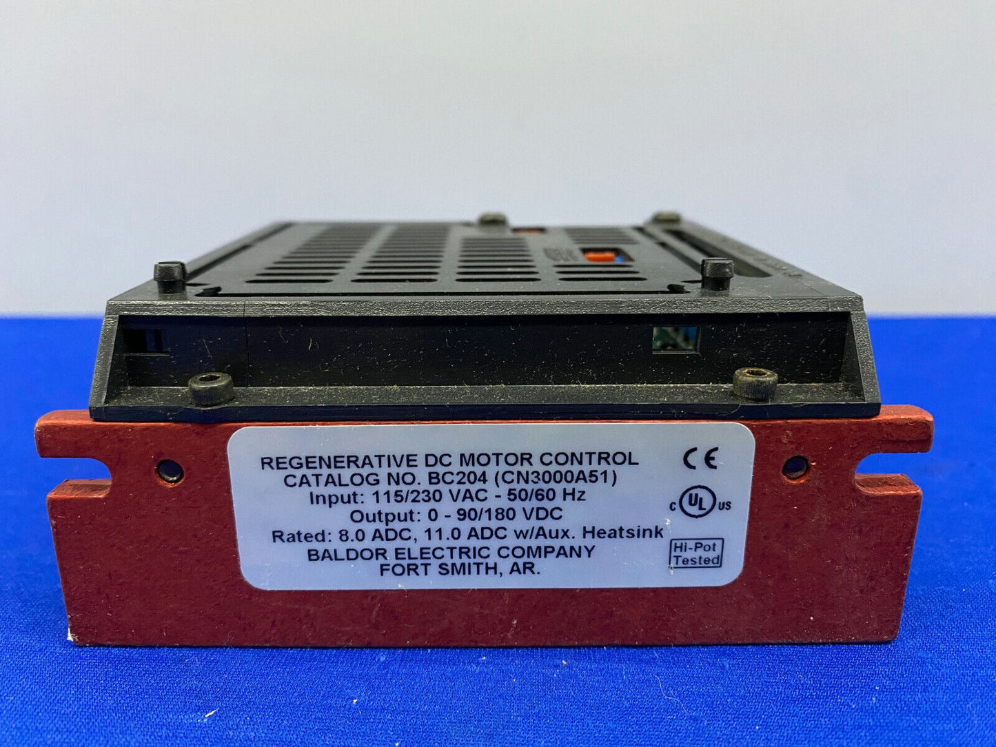 CONTROL DE MOTOR DE CC REGENERATIVO BALDOR ELECTRIC BC204 (CN3000A51)