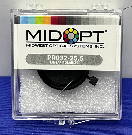 MIDWEST OPTICAL SYSTEMS MIDOPT® PRO32-25.5 LINEARER POLARISATORFILTER