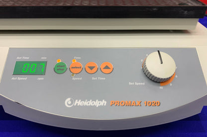 AGITADOR DE PLATAFORMA INCUBADORA/ALTERNATIVA HEIDOLPH PROMAX 1020