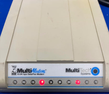 MULTI-TECH SYSTEMS MULTIMODEM ™ MT2834ZDXb 33.6K bps DATA/FAX MODEM