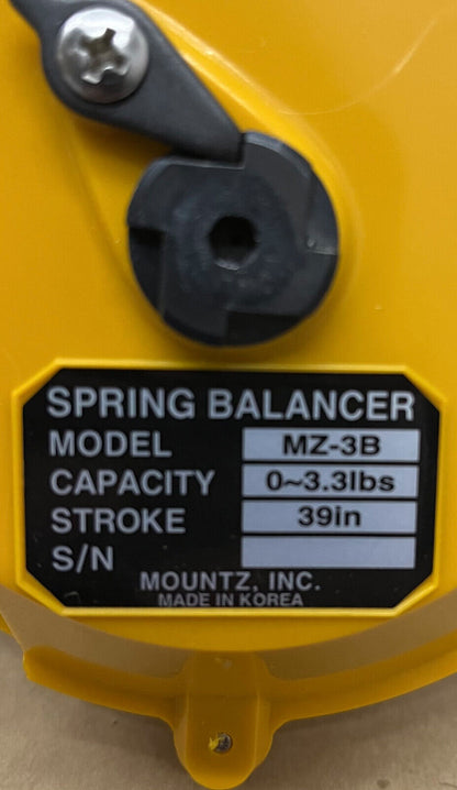 MOUNTZ MZ-3B TOOL BALANCER 0-3.3lbs OMNI 0.5-1.5Kg - 1 LOT QTY 2