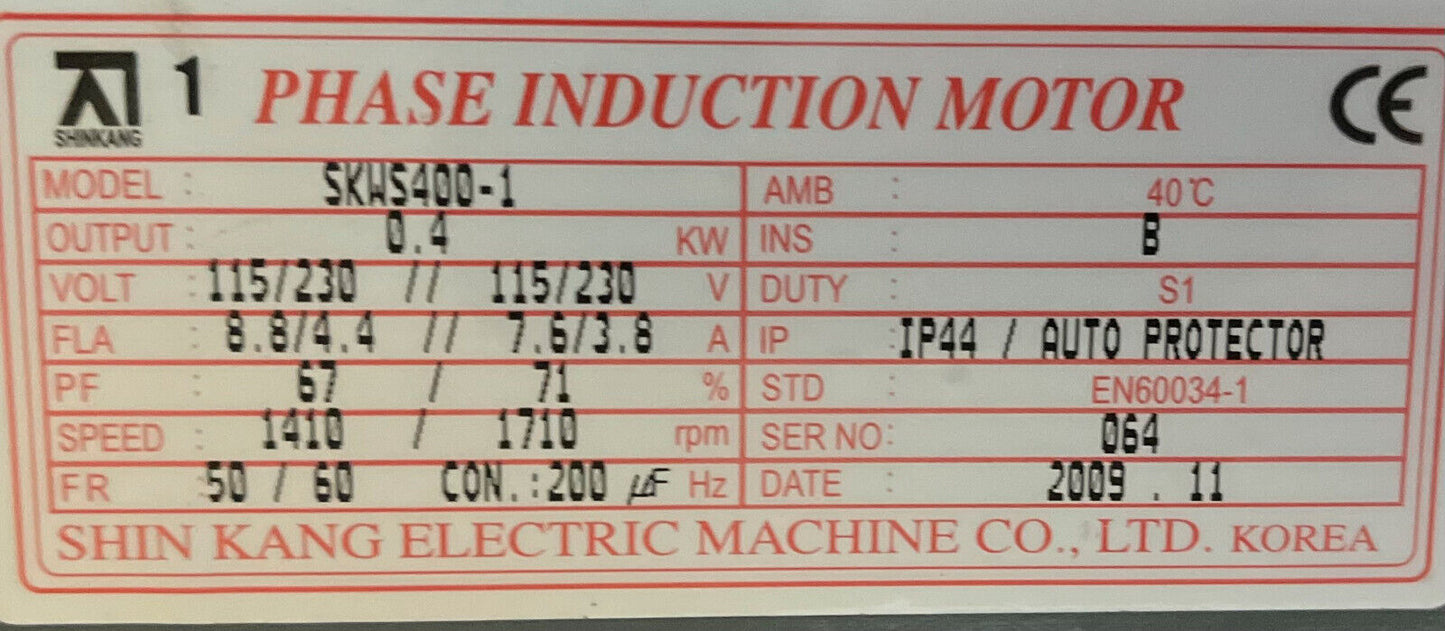 HORNO DE VACÍO DE TEMPERATURA ESTABLE COLE PARMER 282 A 115 V 15 A 60 HZ 