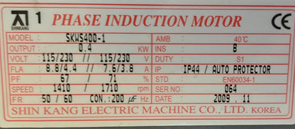 COLE PARMER STABLE TEMP VACUUM OVEN 282A  115V 15A 60HZ