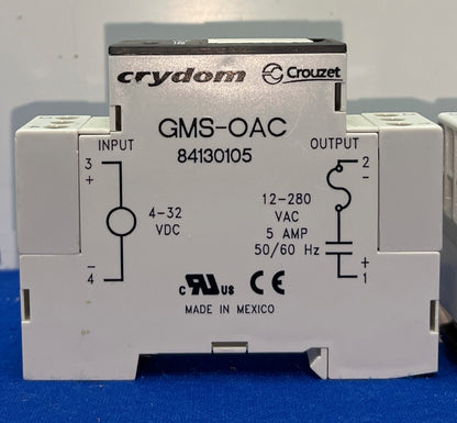 Crydom Crouzet Solid State Relay Module GMS-OAC 84130105 - 1 LOT QTY 2