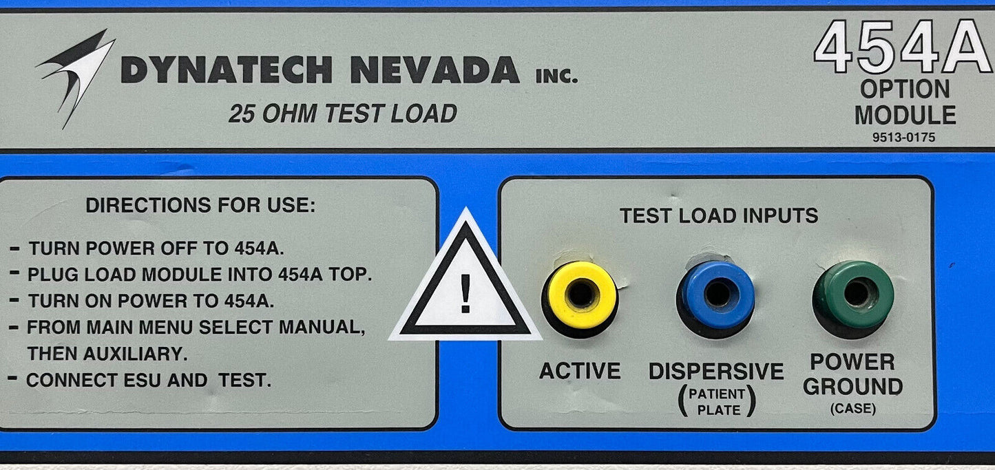 DYNATECH NEVADA 9513-0175 454A OPTIONSMODUL